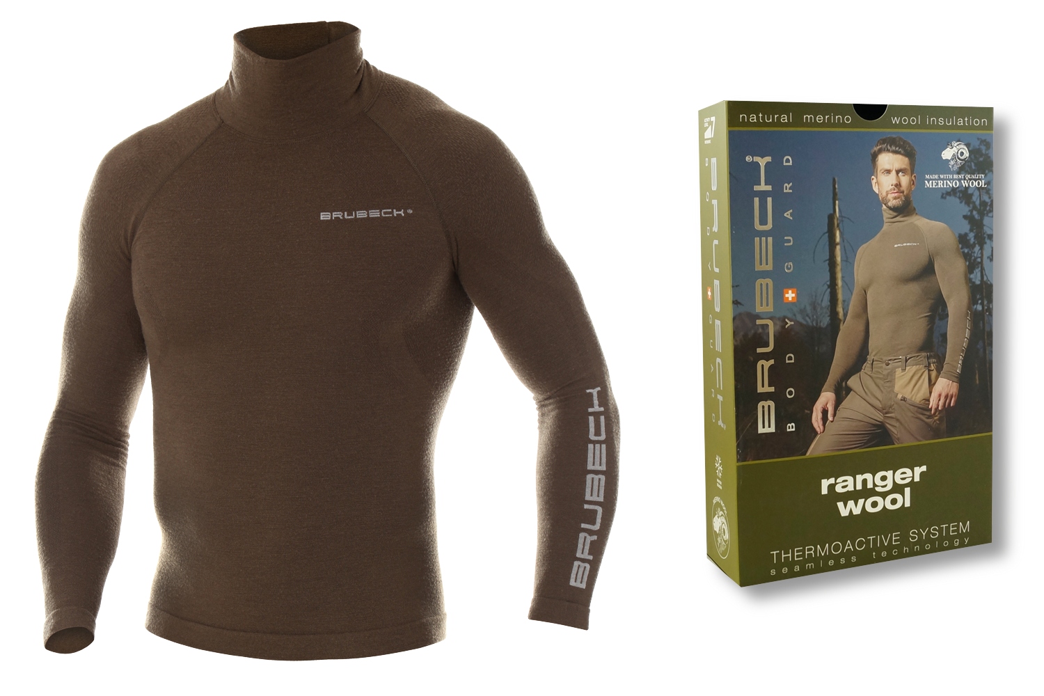 

Bluza LS14200 myśliwska Brubeck Ranger Wool - L