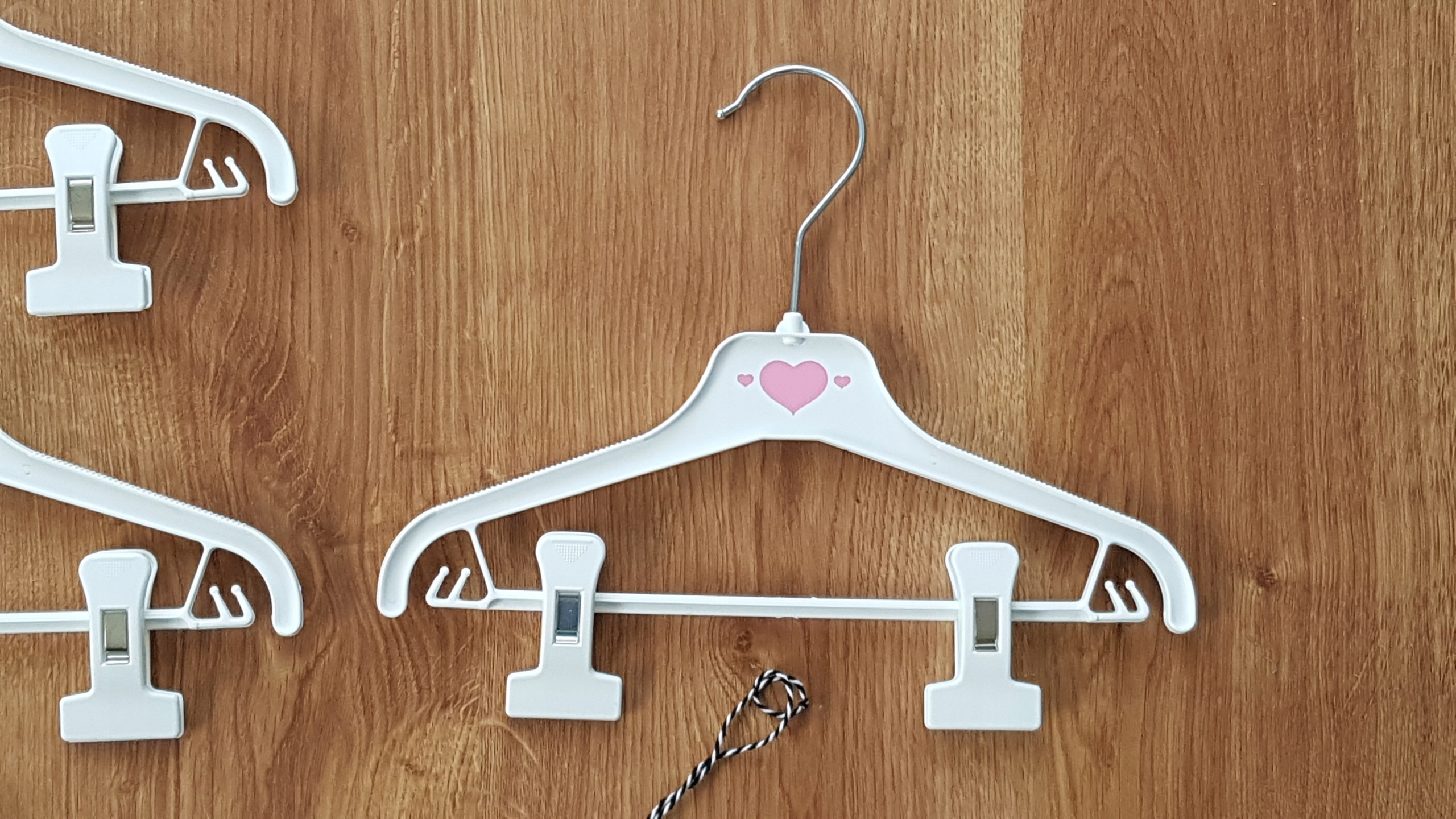 Wieszaki małe 28cm dziecięce niemowlęce 4sztuki Płeć chłopcy