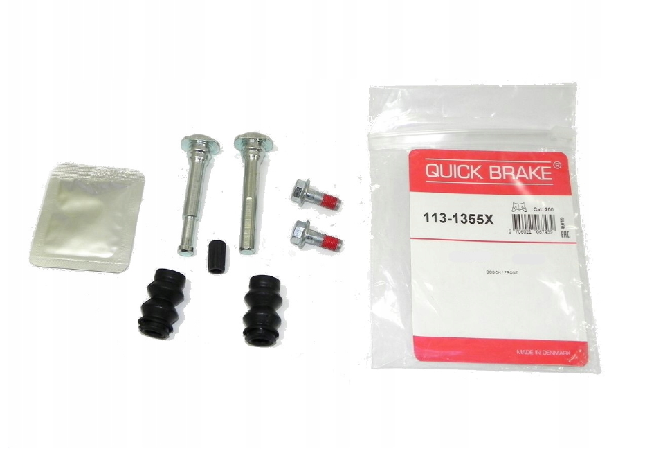 2x Zestaw Naprawczy Zacisku Hamulca Tuleje Prowadnic PRZÓD 113-1355X Numer katalogowy części 113-1355X