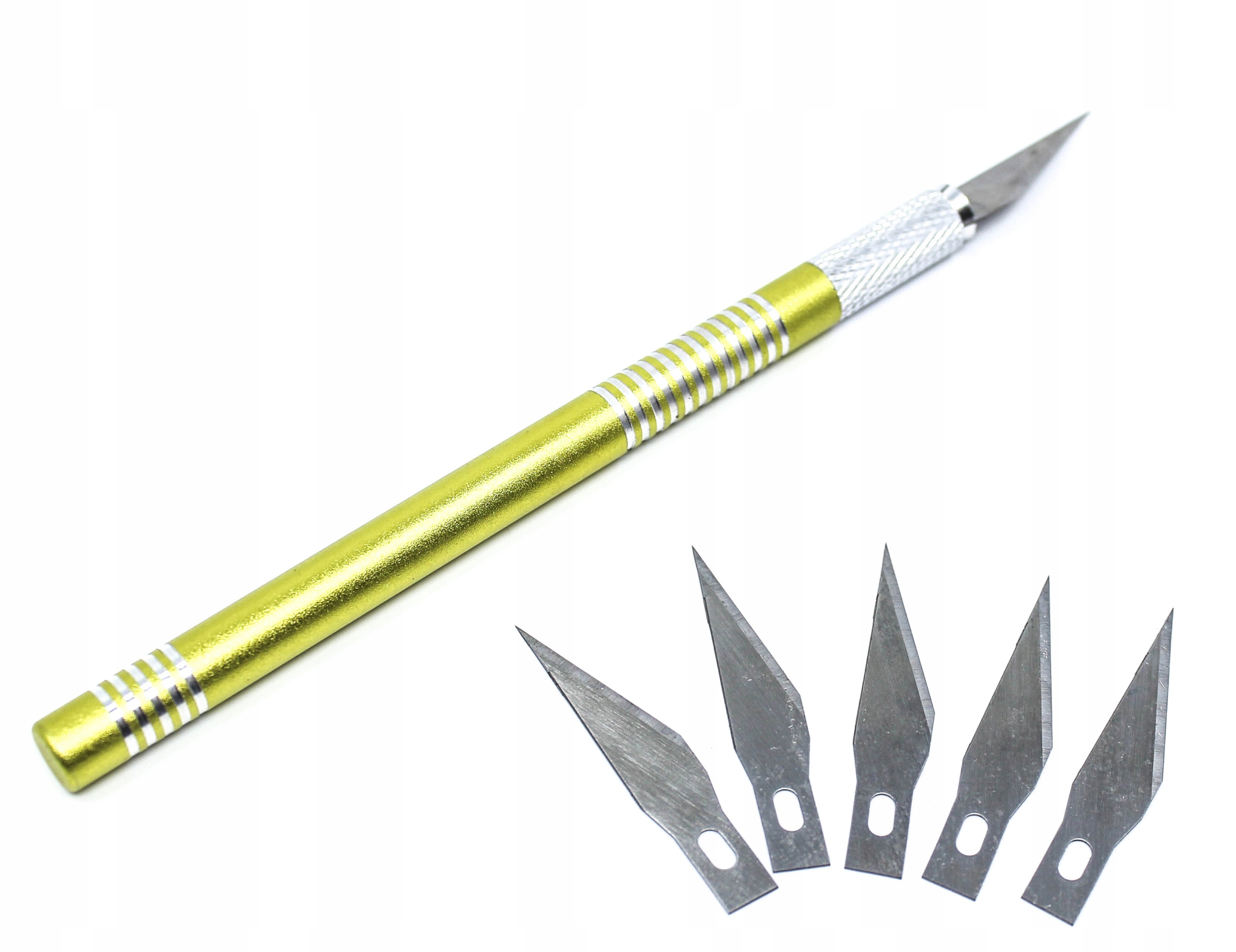 METALOWY PRECYZYJNY MODELARSKI SKALPEL NOŻYK DO PRECYZYJNEGO CIĘCIA +OSTRZA Kod producenta W035
