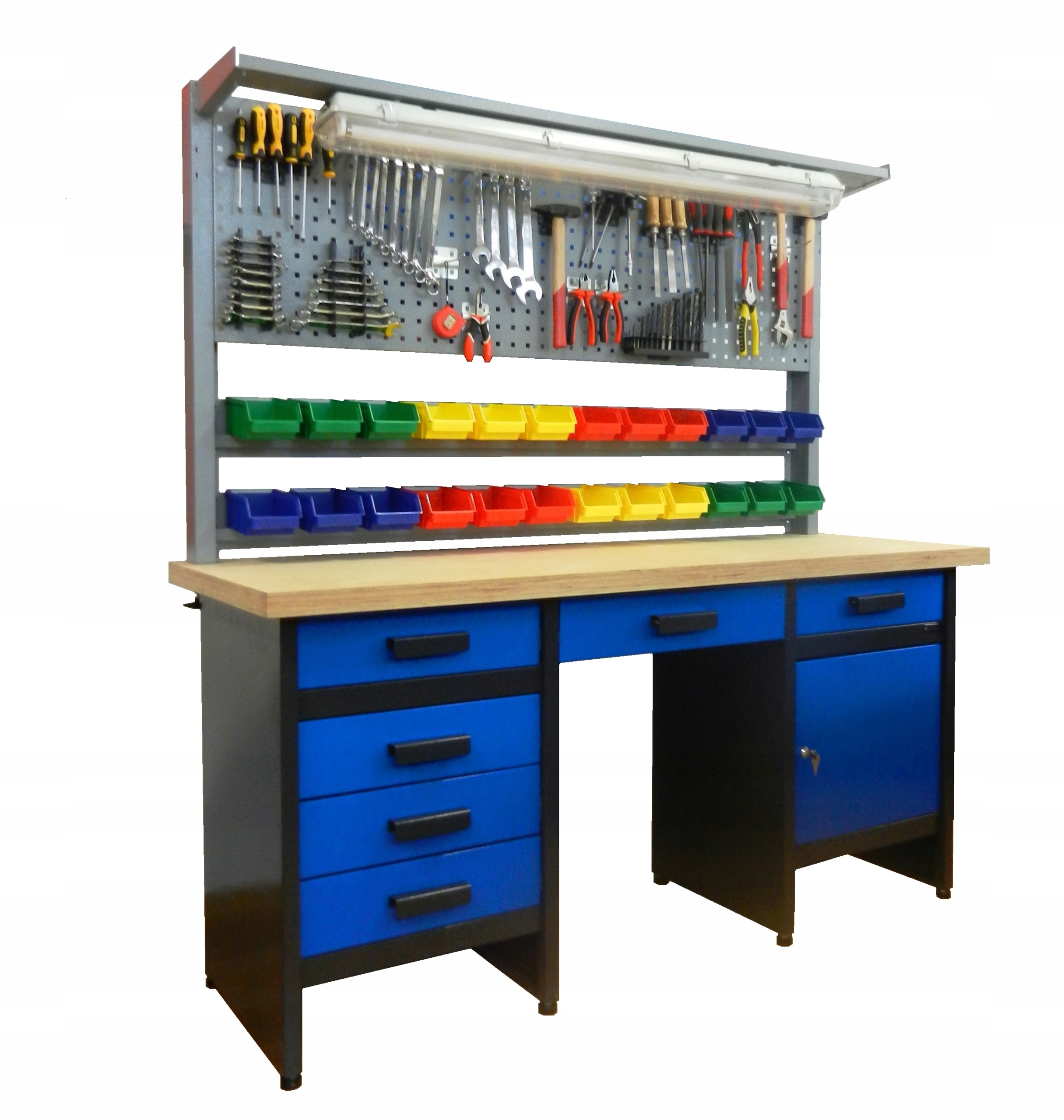 СЛЕСАРНЫЙ СТОЛ НАДСТАВКА ПОДВЕСКИ СТОЛЕШНИЦА 40 ММ