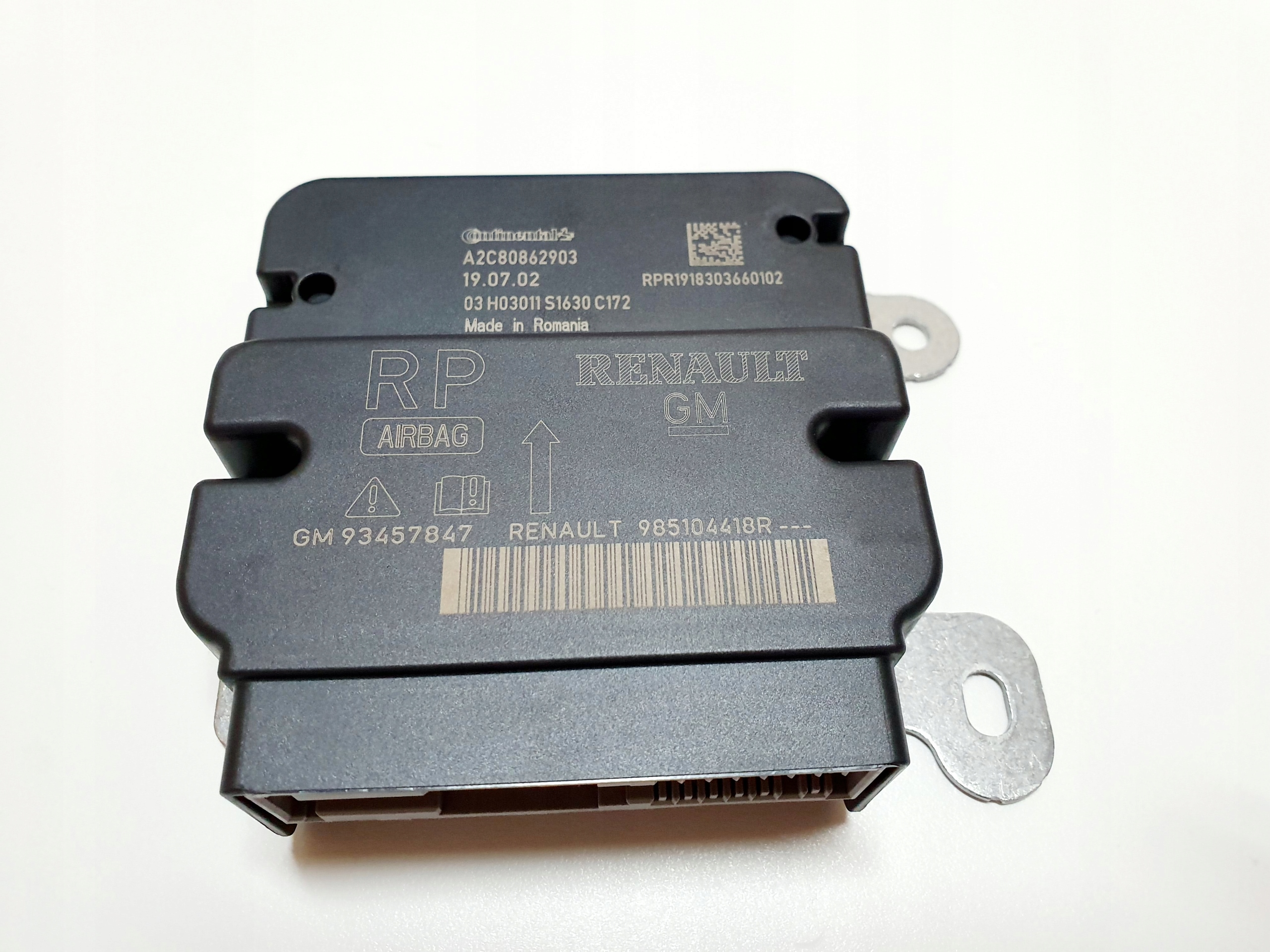 SENSOR MODUŁ CZUJNIK AIRBAG TRAFIC III VIVARO B