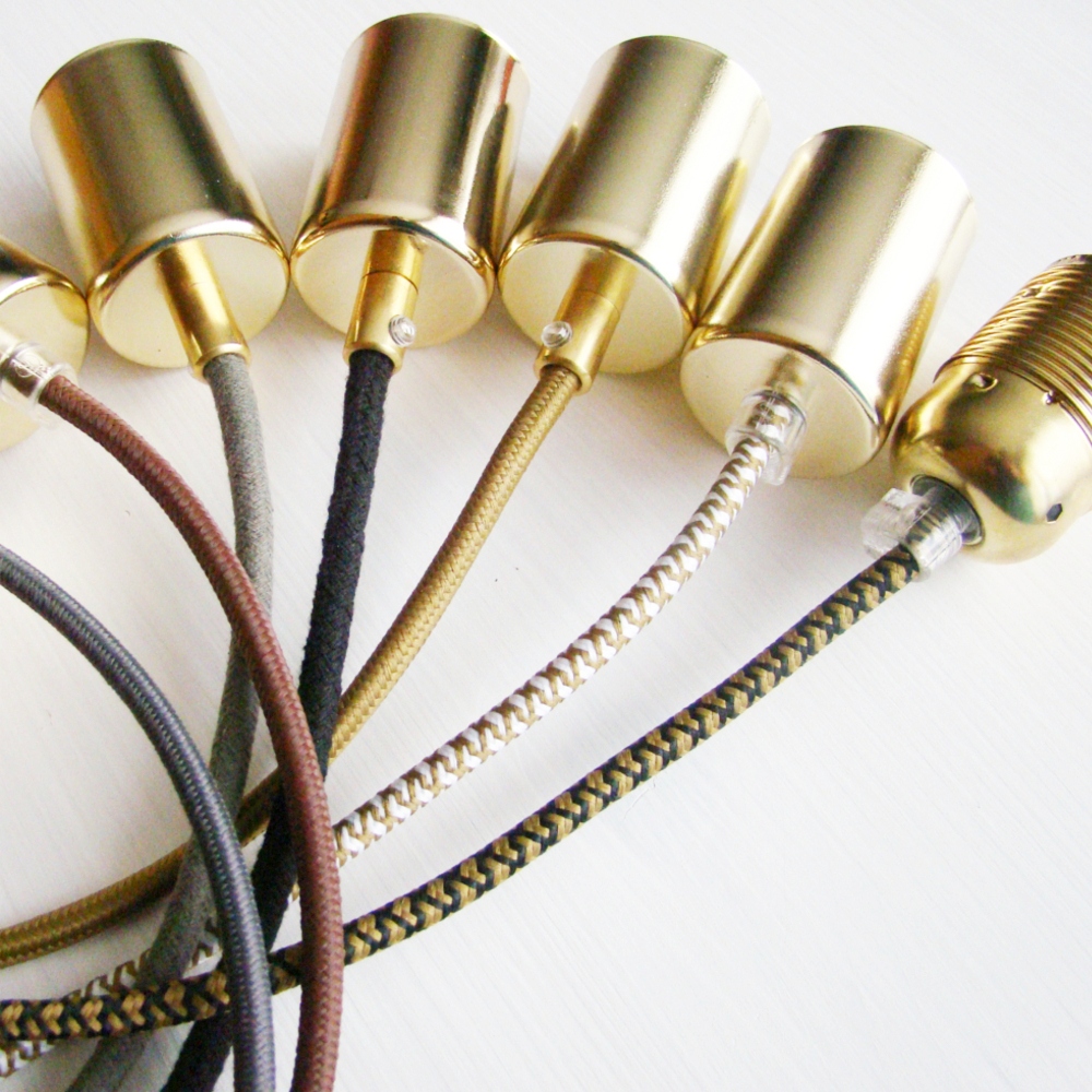 OPRAWKA E27 OSŁONKA galwanizowana ZŁOTA do lampy Marka 101lights