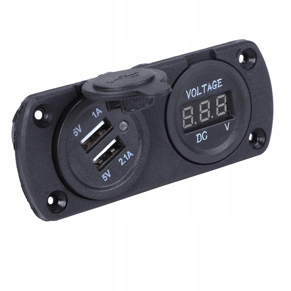 ŁADOWARKA USB GNIAZDO ZAPALNICZKI DO ŁODZI 12V 24V Producent inny