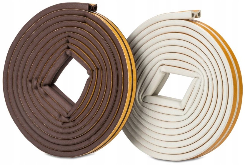 Uszczelka gumowa samoprzylepna 6m P biała Marka Gold tools