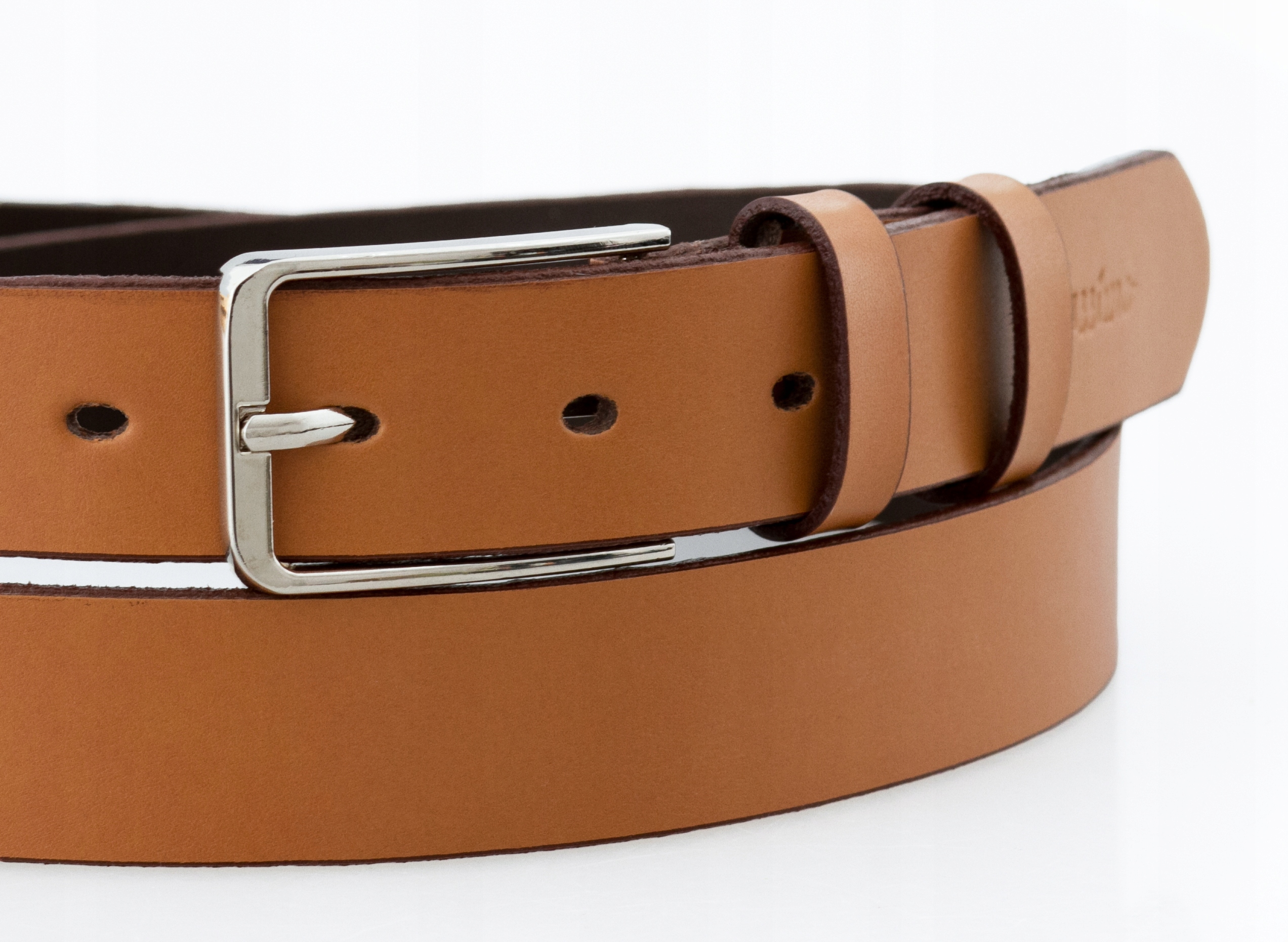 

Pasek skórzany męski do spodni skóra naturalna 105