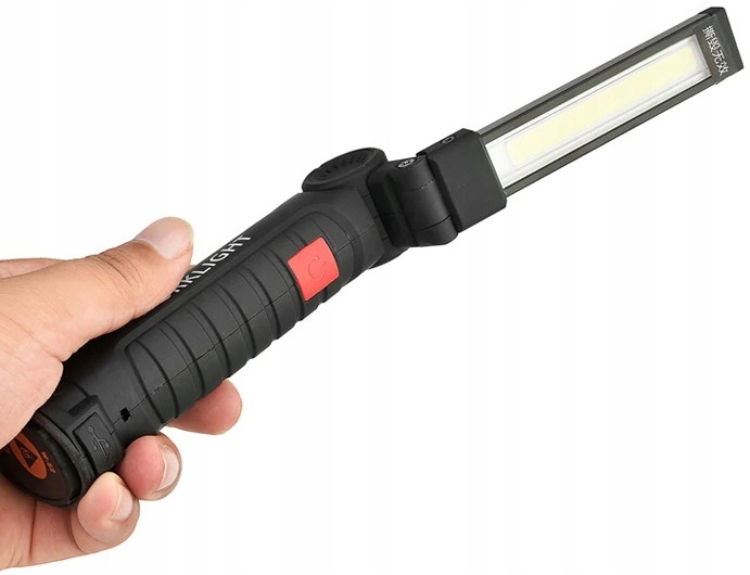 

Lampa Latarka Warsztatowa 5W1 Led Cob Akumulator