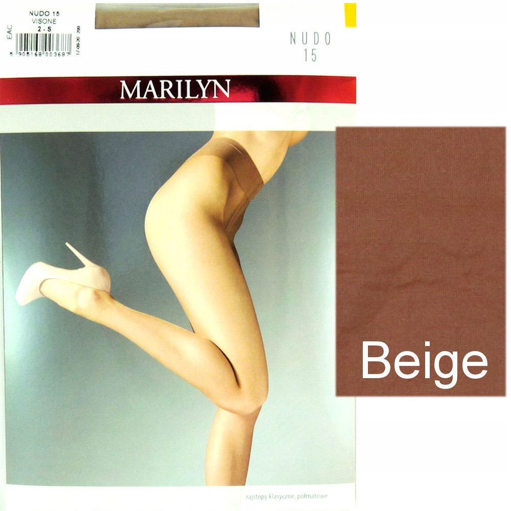 

Marilyn Nudo 15 R2 modne rajstopy beige