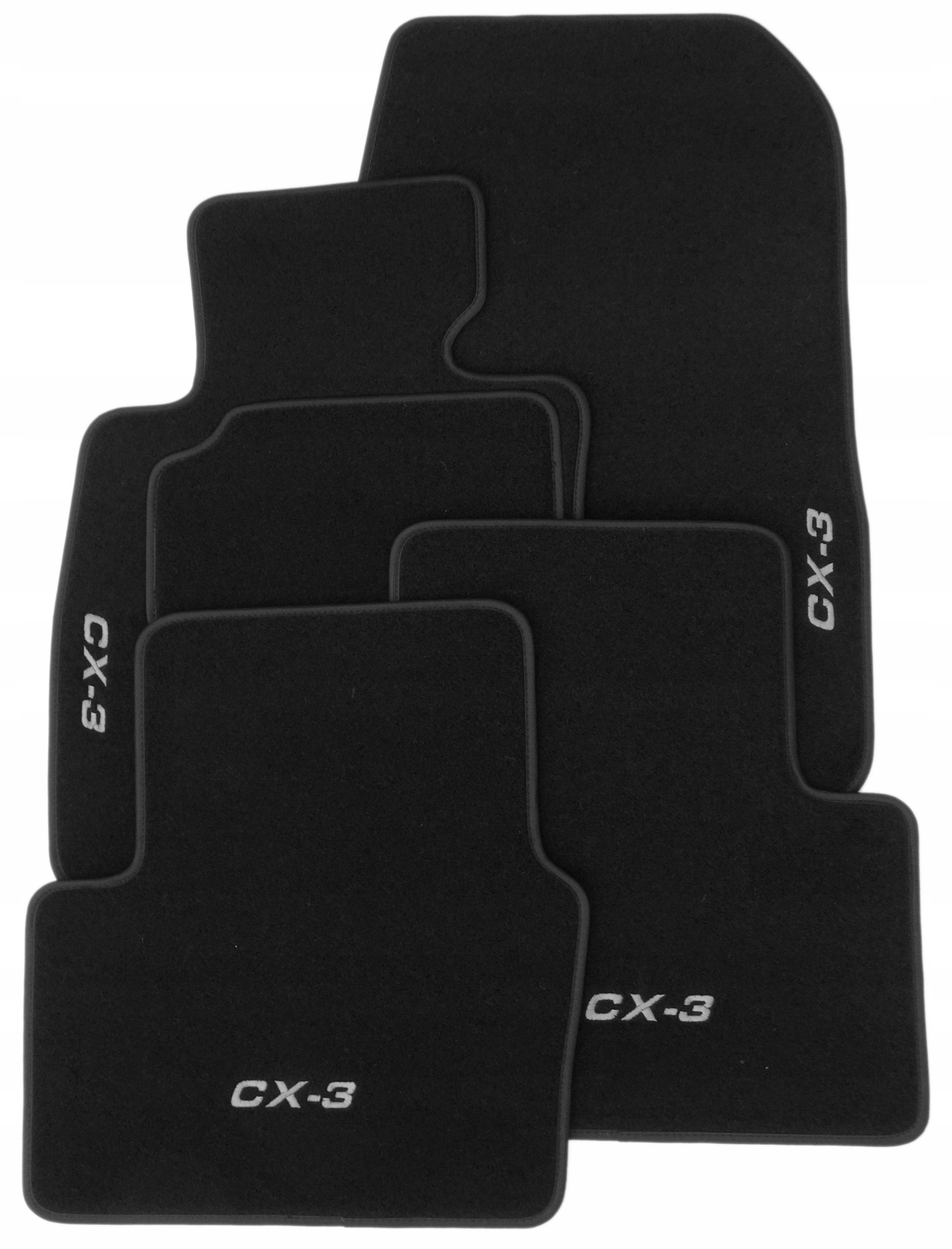 Mazda CX 3 2015 Dywaniki welurowe CL HAFTx4 Multi Element Set Sets