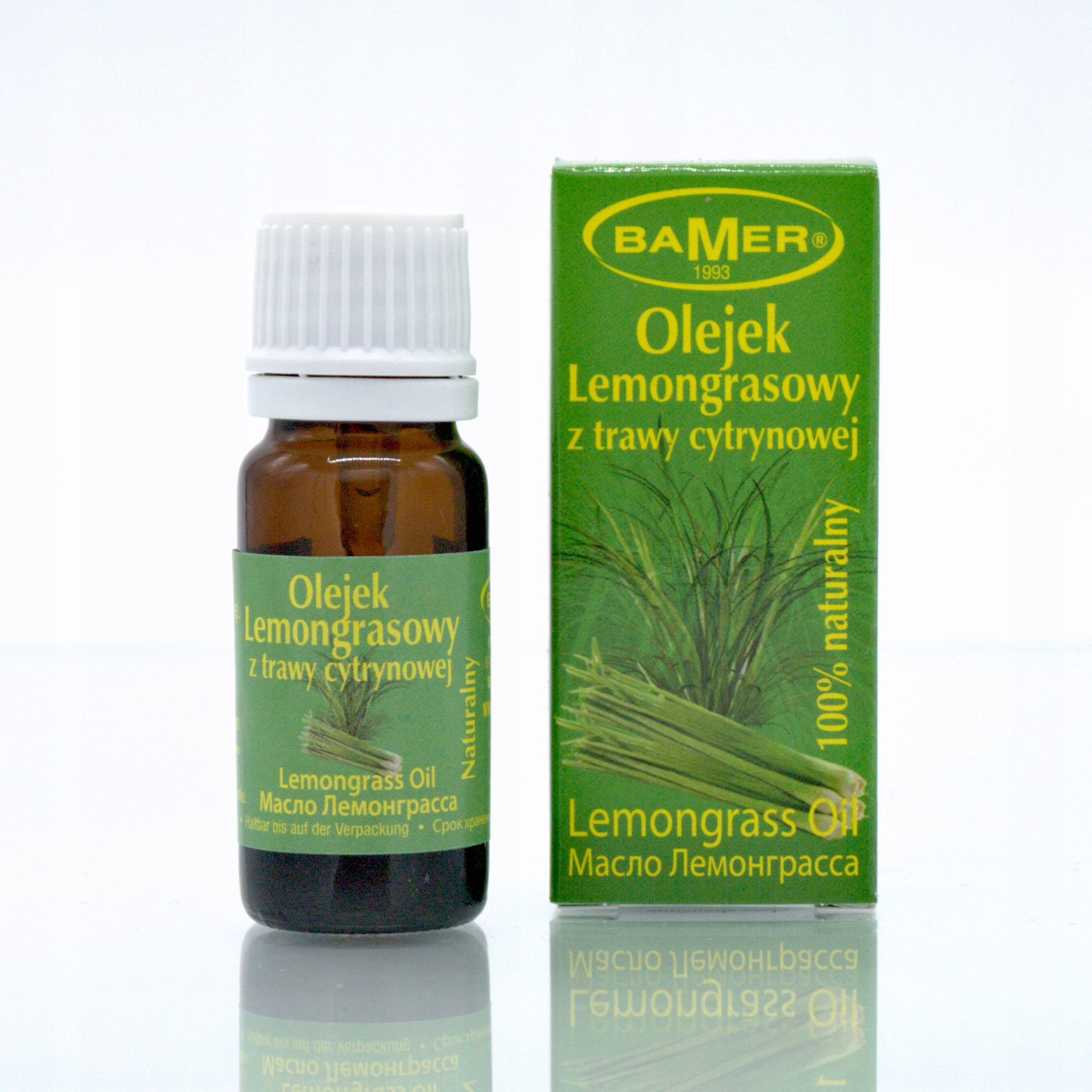 

Olejek Eteryczny Lemongrassowy KASZEL7 ml
