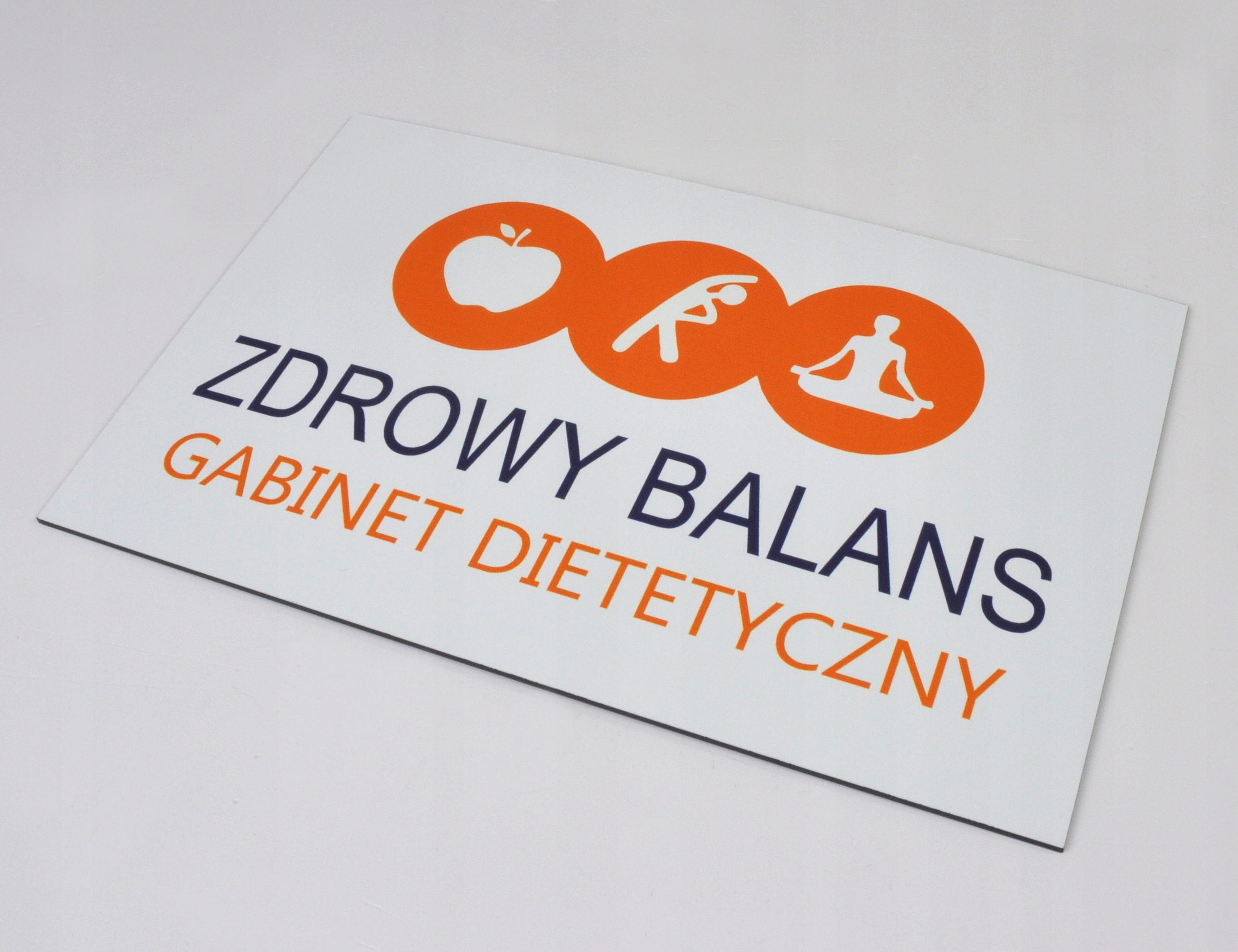 tabliczka firmowa informacyjna na drzwi 20x13 cm EAN (GTIN) 5905490230409