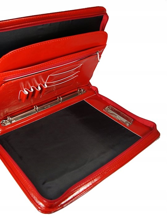 BIWUAR ORGANIZER NA DOKUMENTY A4 AKTÓWKA TECZKA POLSKI PRODUKT Kolor okuć srebrny