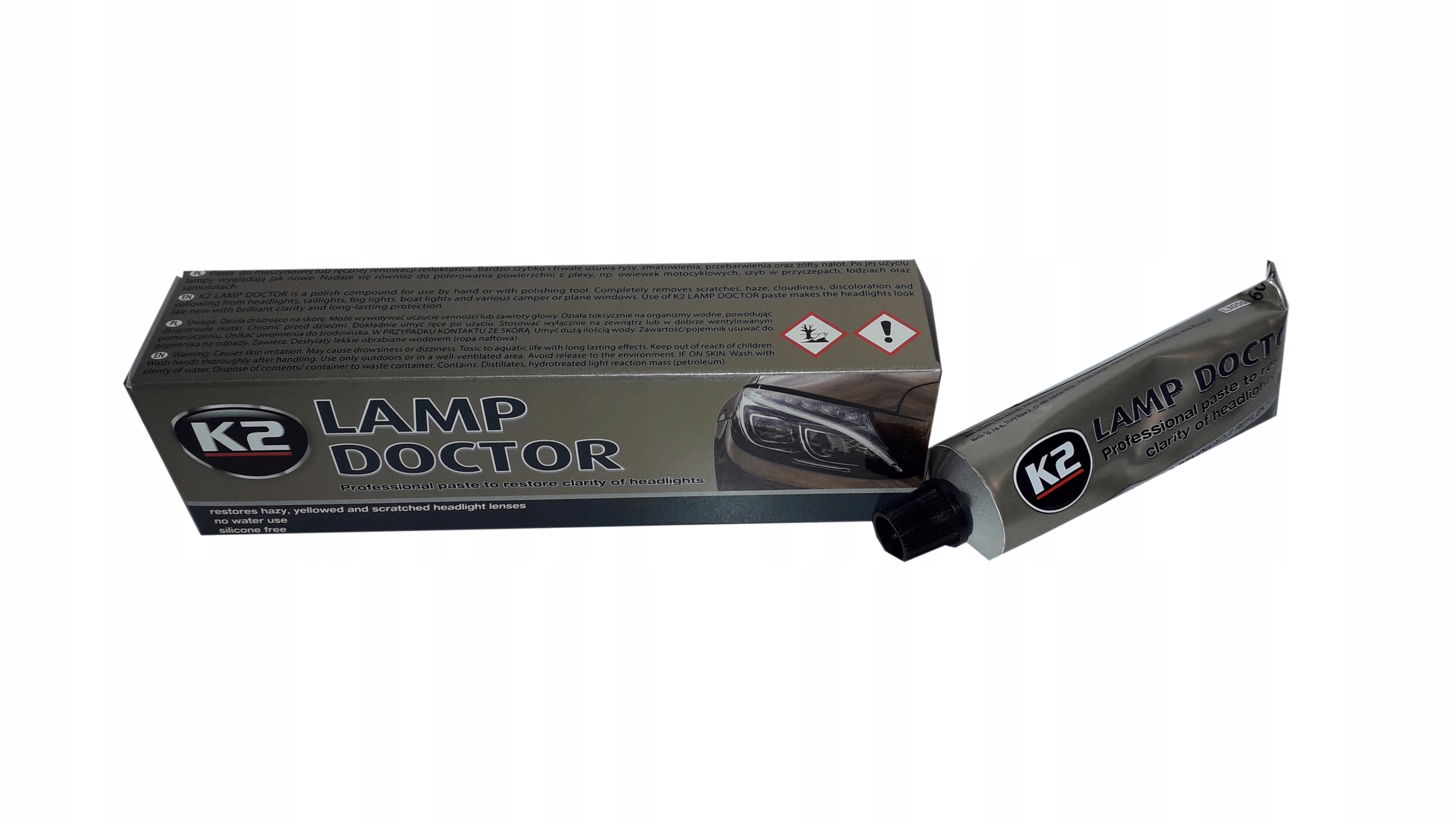 PASTA DO REGENERACJI REFLEKTOROW I KLOSZY LAMP 60G