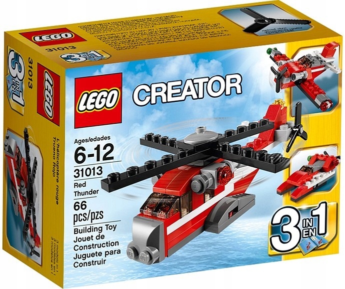 Lego Creator 31013 Lego Creator 31013 3v1 Helikoptéra