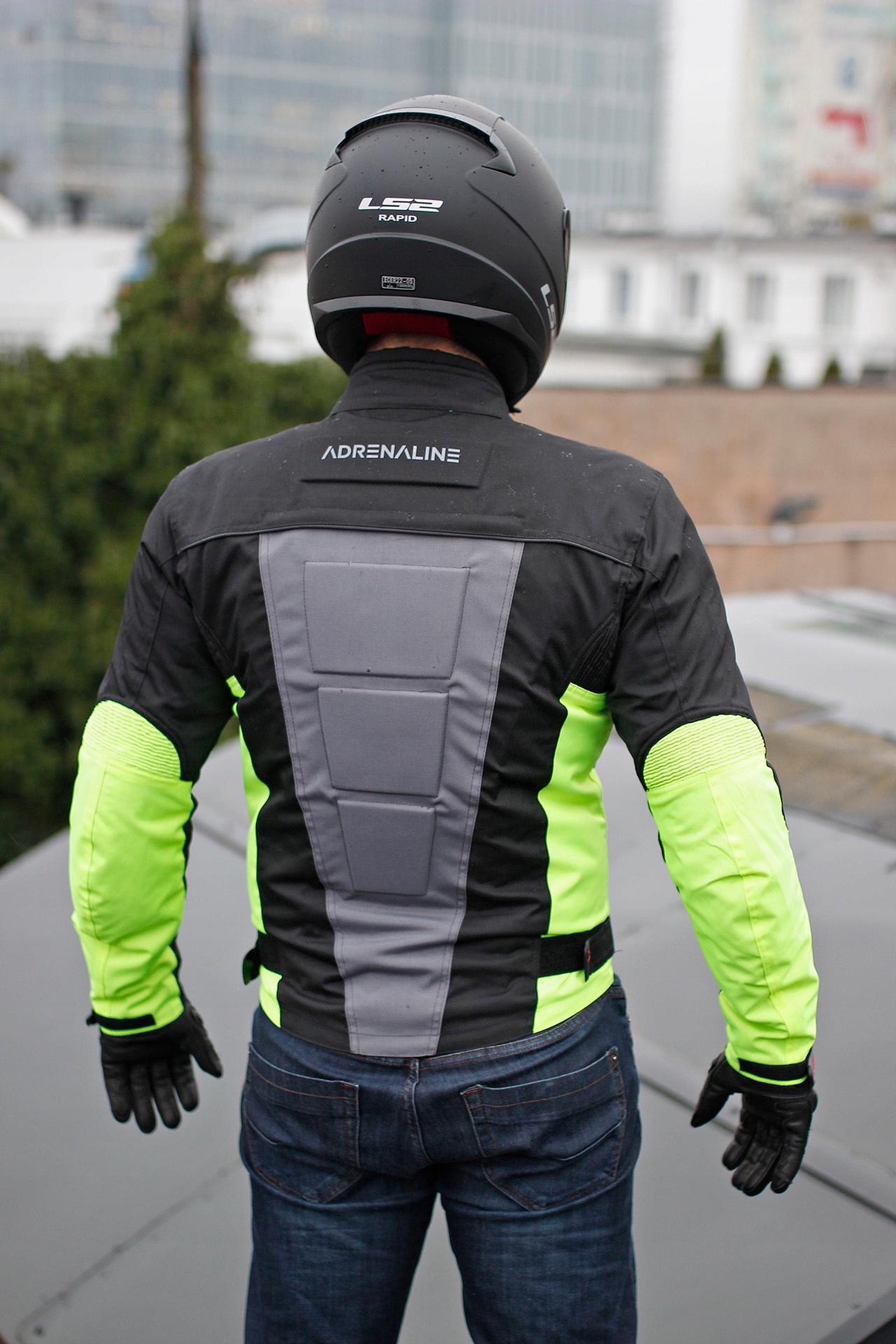 KURTKA MOTOCYKLOWA ADRENALINE PYRAMID ŻÓŁTA FLU XL Producent Adrenaline