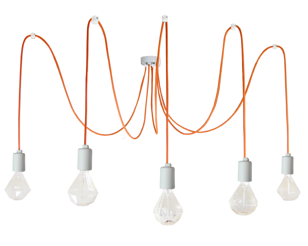 Závěsná Stropní Lampa Pavouk 5 Spider 5