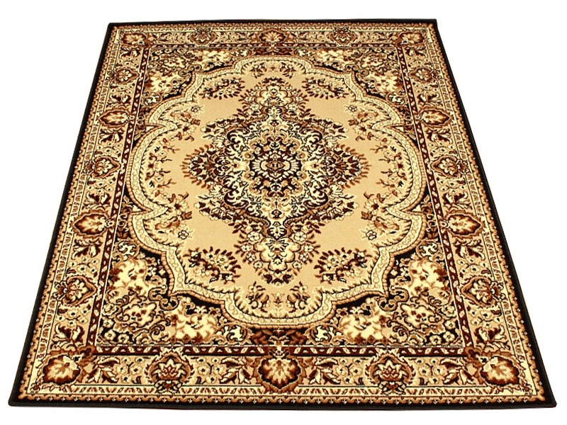 DYWAN 240x340 2,4x3,4 KLASYCZNY WZÓR BEŻOWY