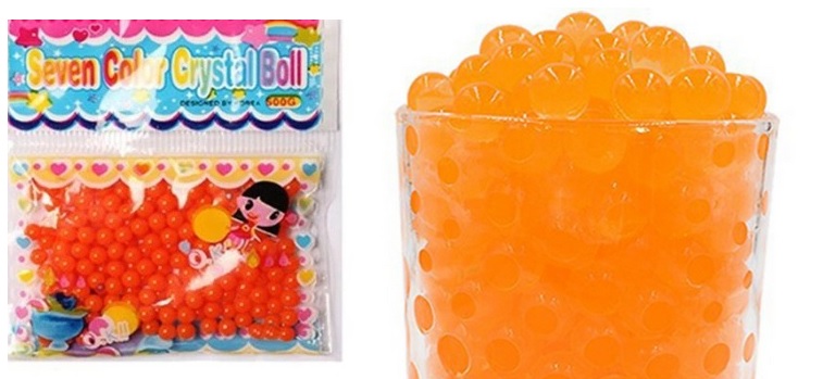 

Hydrożel Kule żelowe ziemia Pomarańczowe 10 Sztuk