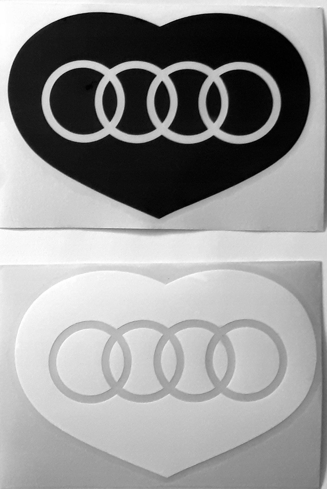 

Audi Serce naklejka