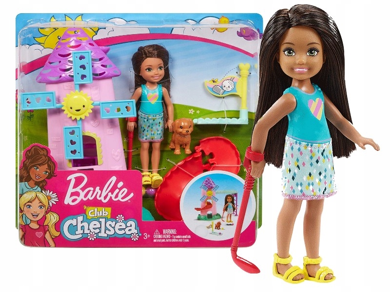 

Barbie Chelsea Lalka Zestaw Mini Golf FRL85 Mattel