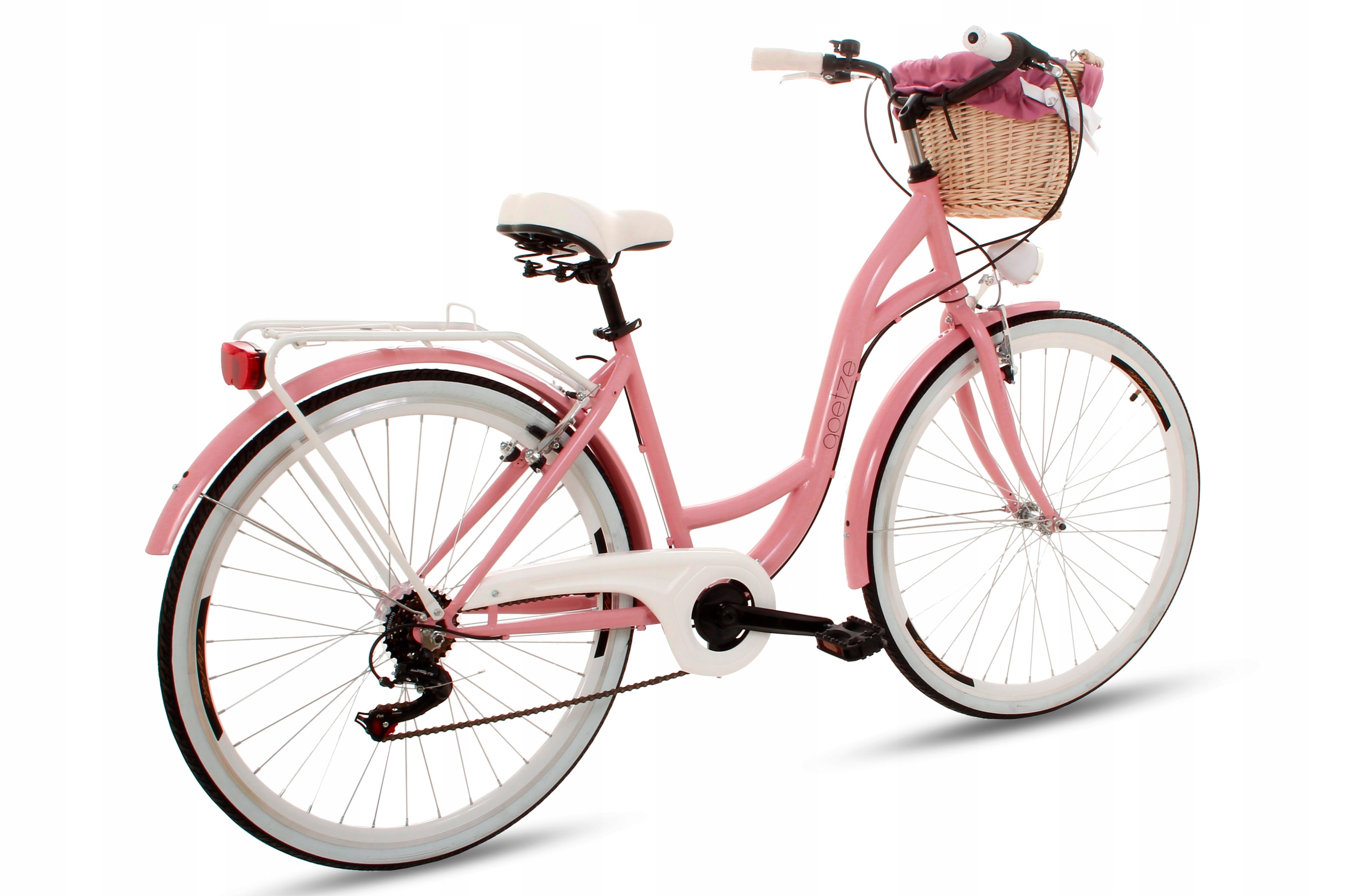 Городской велосипед GOETZE Mood 28 женский с корзиной Shimano Вес 16 кг