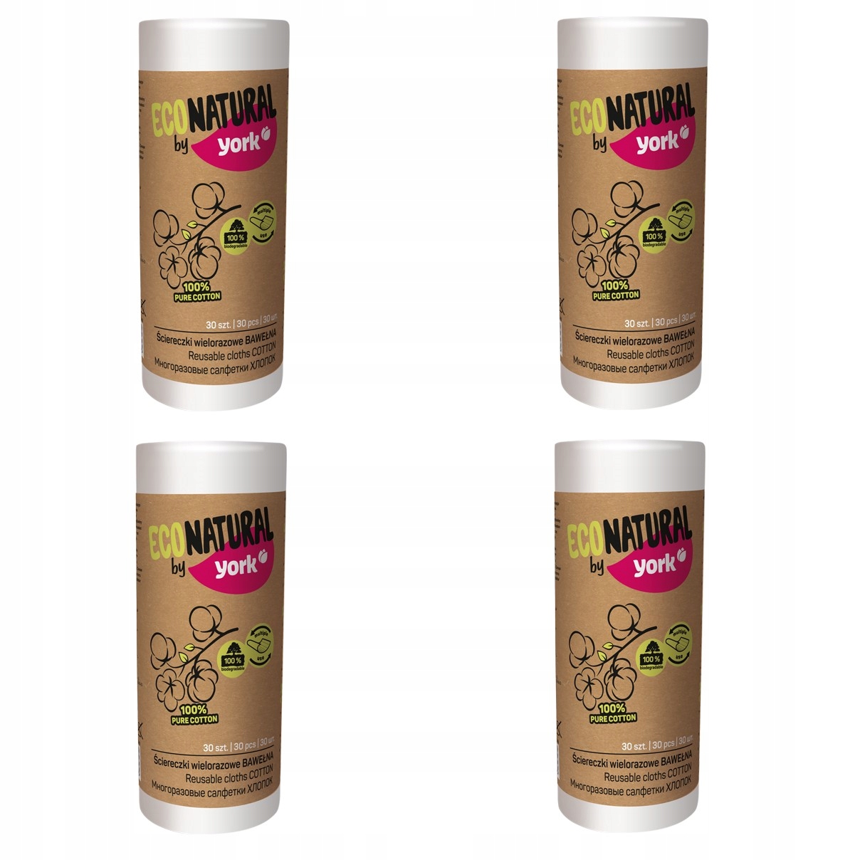 

Eco Natural Ścierki na rolce ekologiczne Bawełna