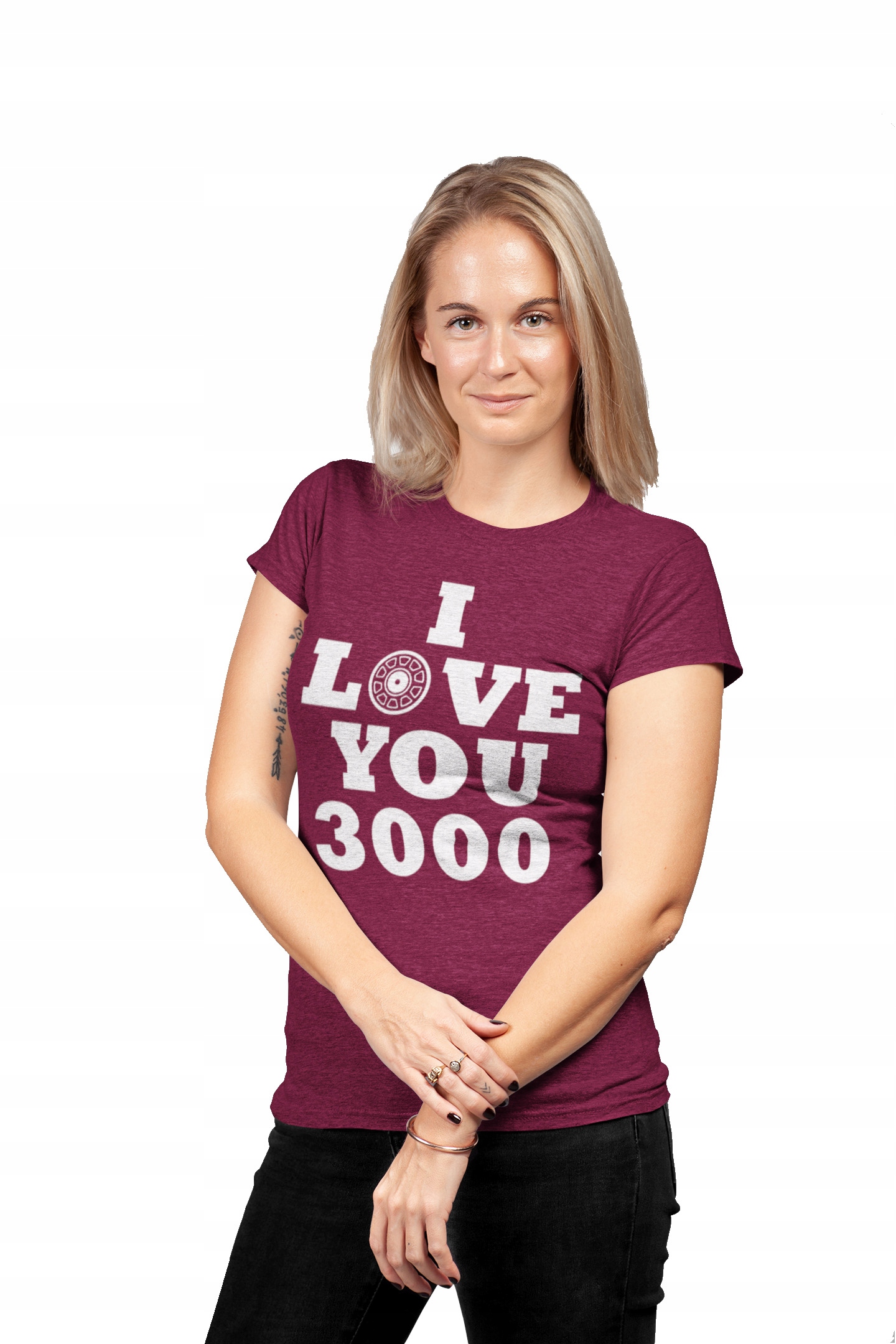 

Koszulka Damska Avengers Marvel I Love You 3000 Xs
