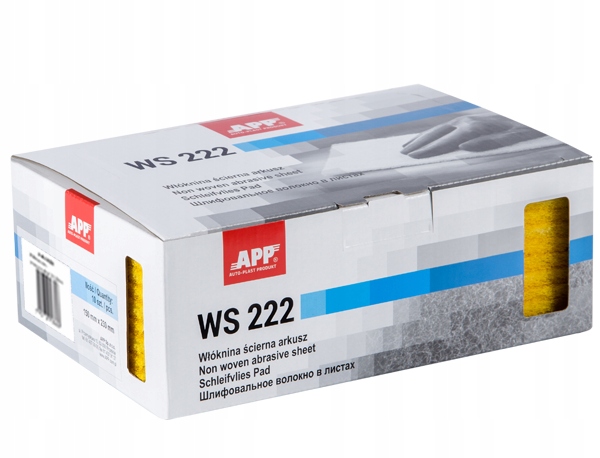 APP WŁÓKNINA ŚCIERNA ZŁOTA 150X230 WS222