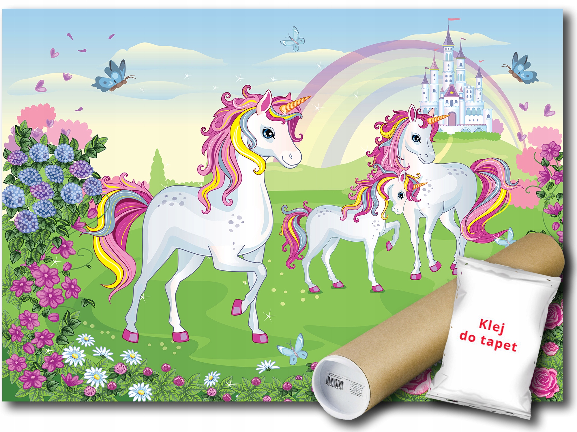 Fototapeta Flizelina Jednorožec Dúha 416x290