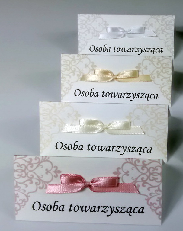 Виньетки для стола, свадебные визитки, различные дизайны Adornment bow