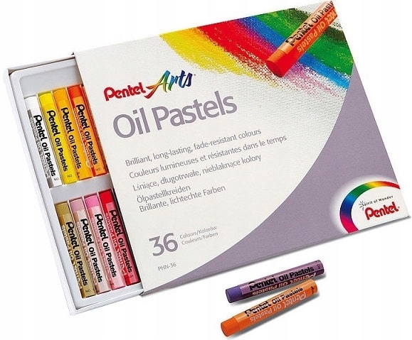 

Olejowe Kredki Pastelowe Pentel