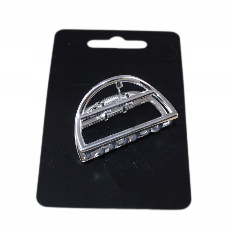 

-margut- Chwytacz klamra spinka metalowa srebrna