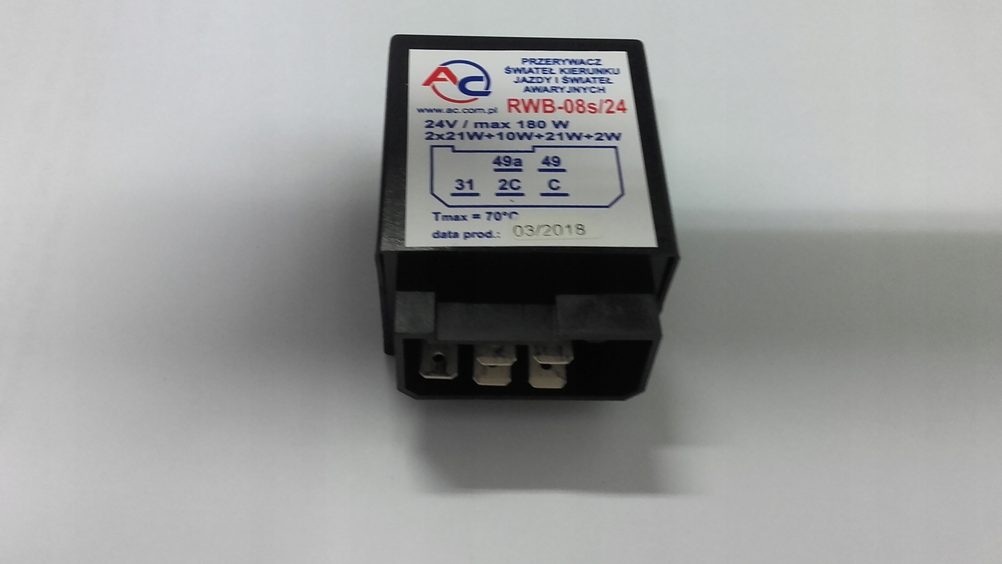 STAR PRZERYWACZ KIERUNKOWSKAZÓW RWB-08S/24 LUBLIN