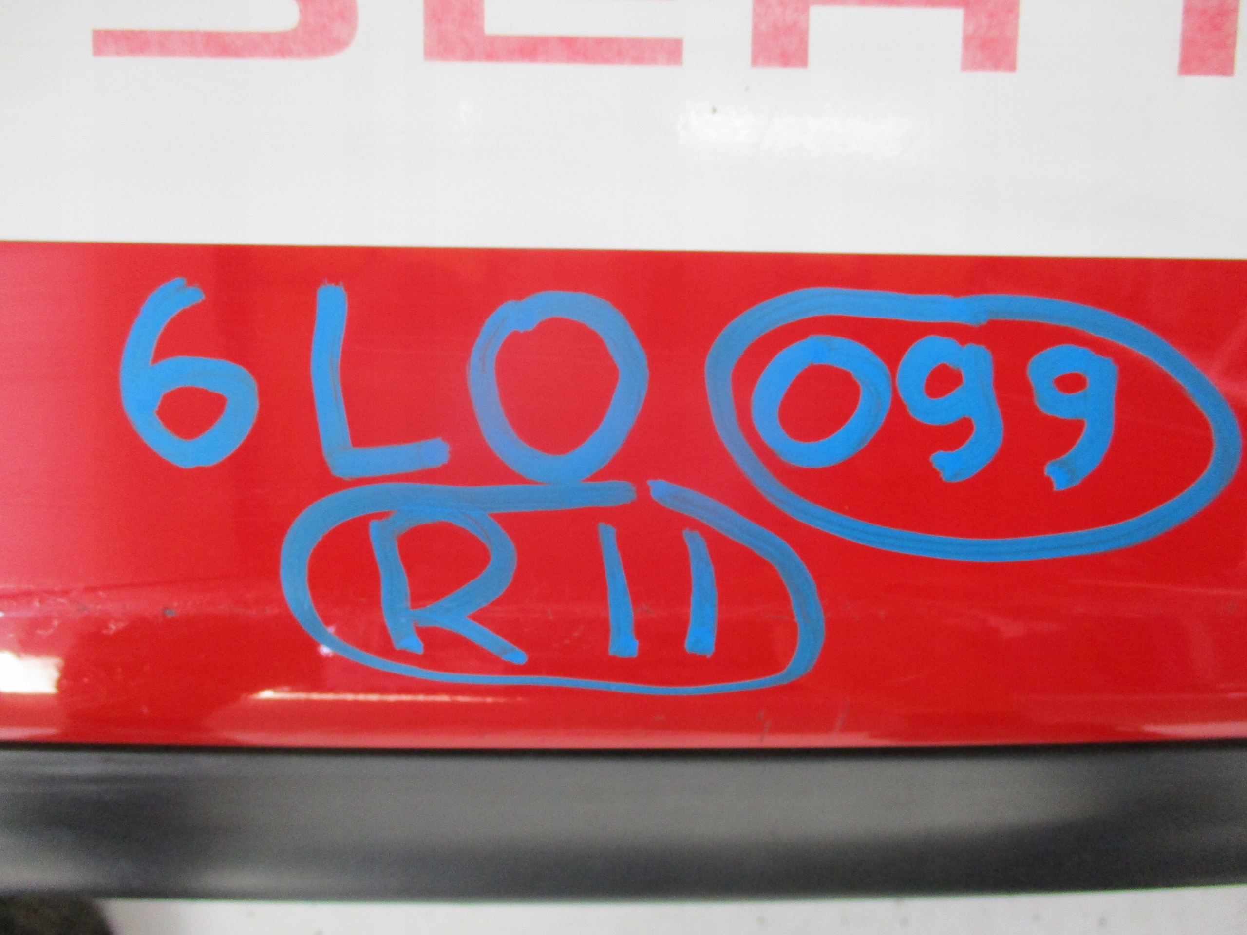 bumper SEAT IBIZA 6L0 rear part rear