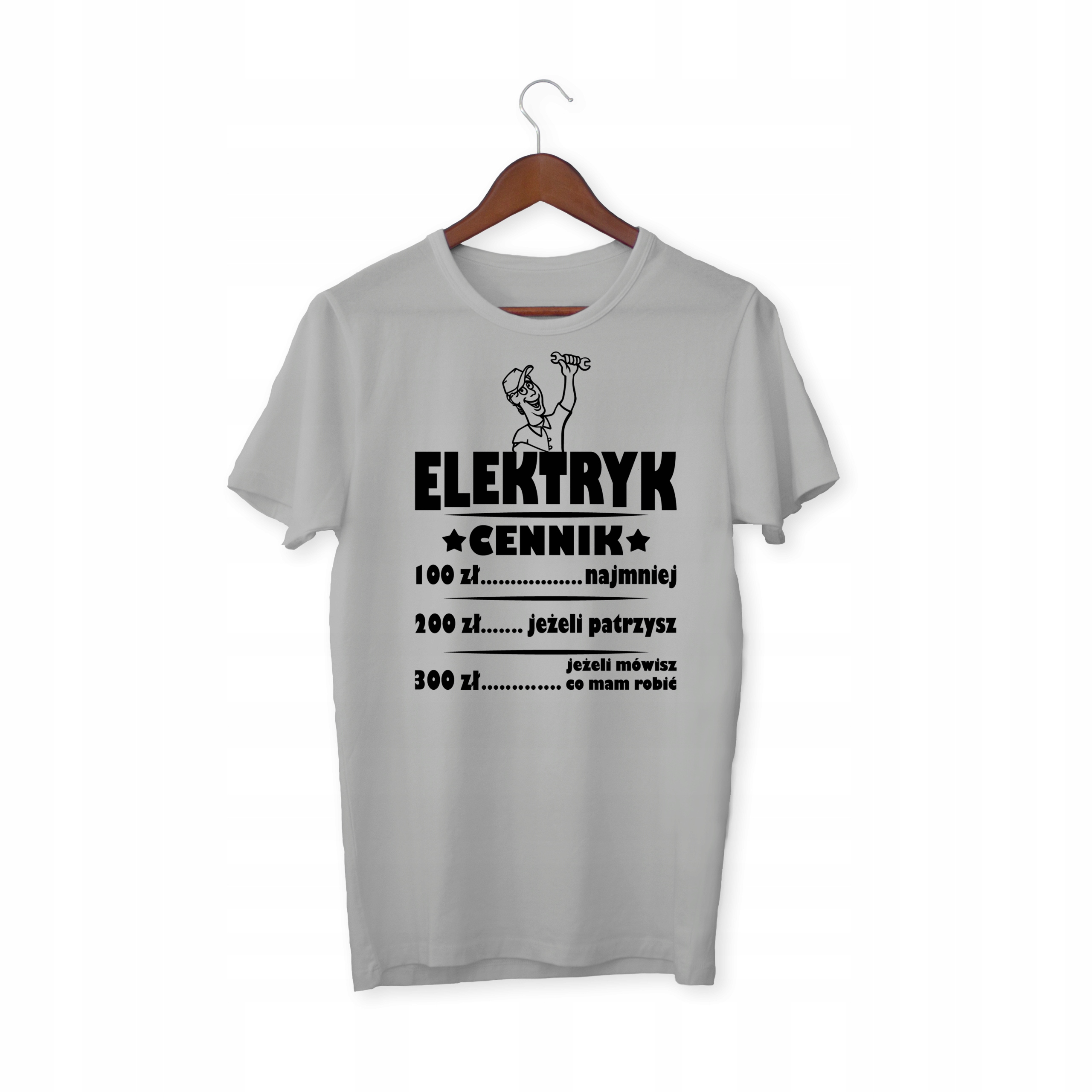 

Śmieszna Tshirt Elektryk Cennik Stawka Godzinowa