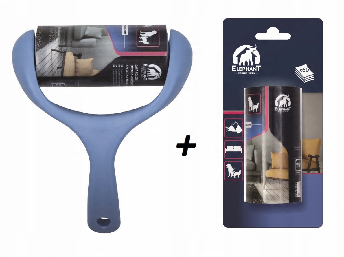 

Elephant Szczotka Klejąca 60 Listków + Zapas
