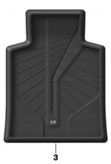 Коврик багажного отделения BMW '7 G11