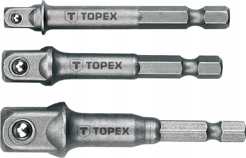 

Adapter Redukcja Wkrętarki 3 szt. Topex 38D151