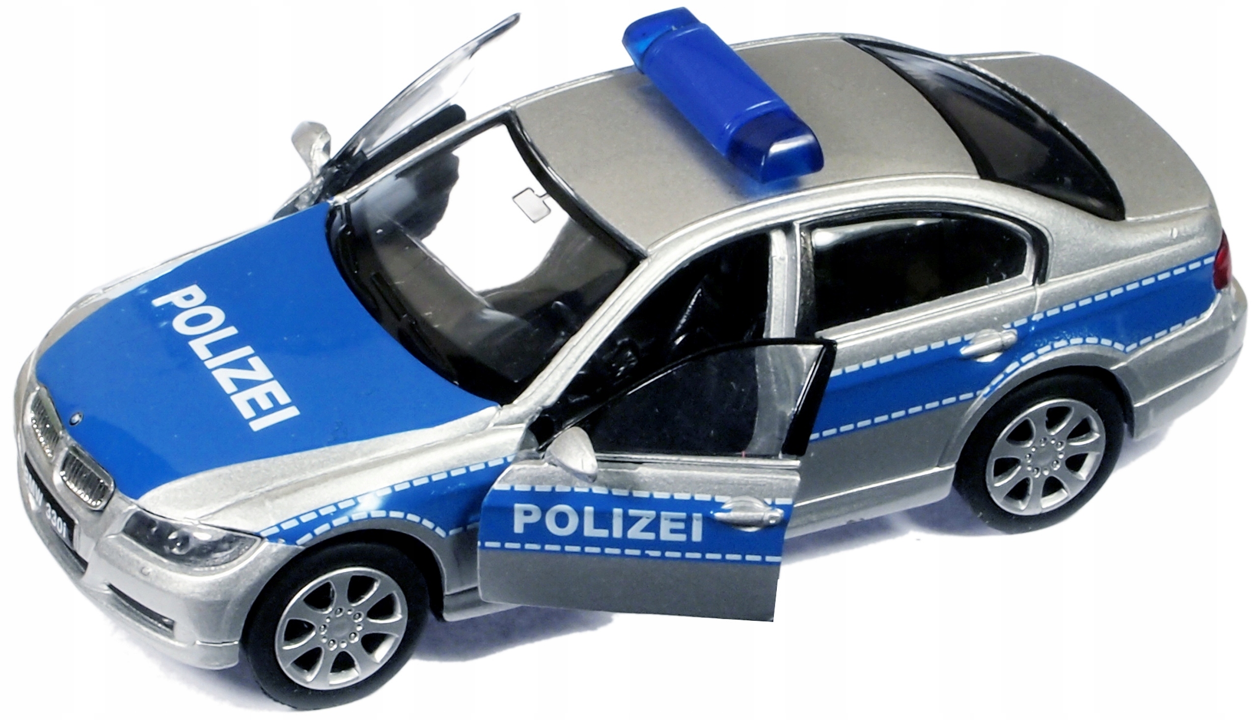 

Metalowe Auto Model Bmw 330i Policja Radiowóz Wely