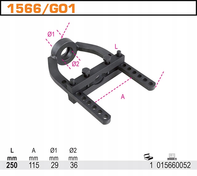ŚCIĄGACZ DO PRZEG HOMOKINETYCZNYCH BETA 1566/GO1 Marka Beta