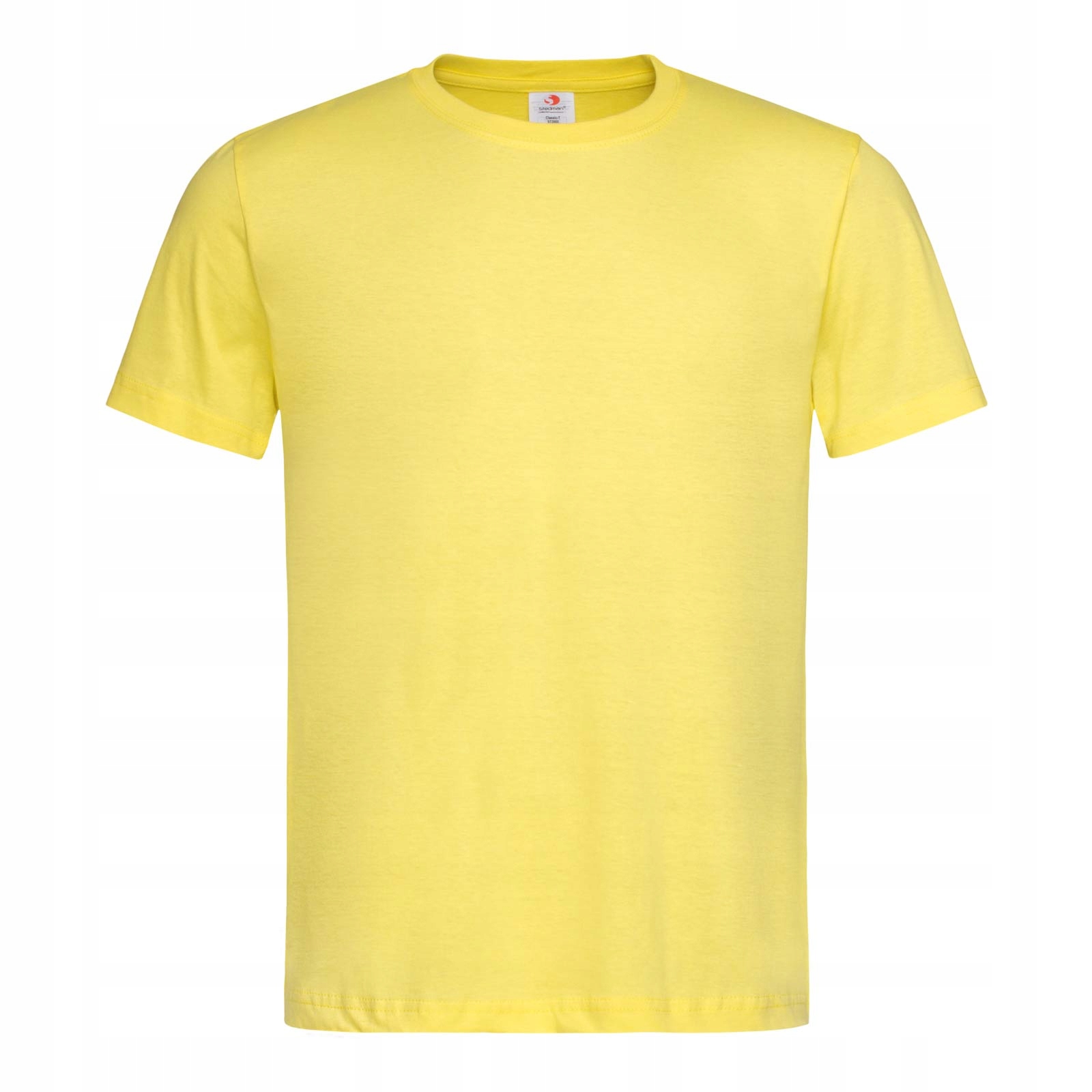 

Koszulka T-shirt Krótki Rękaw Żółta Męska Roz. L