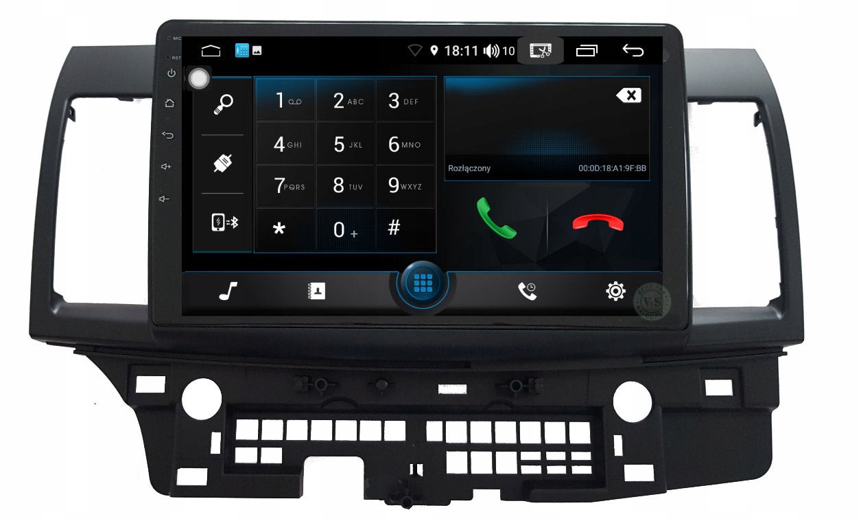 V S Nawigacja Mitsubishi Lancer VIII R Line Part number VS037A