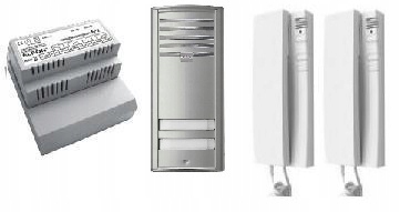 DOMOFON 2 rodzinny ELFON ewd-10 kdo-2 natynk