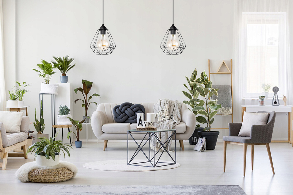 LAMPA SUFITOWA WISZĄCA W STYLU LOFT 3x E27 Rodzaj gwintu E27