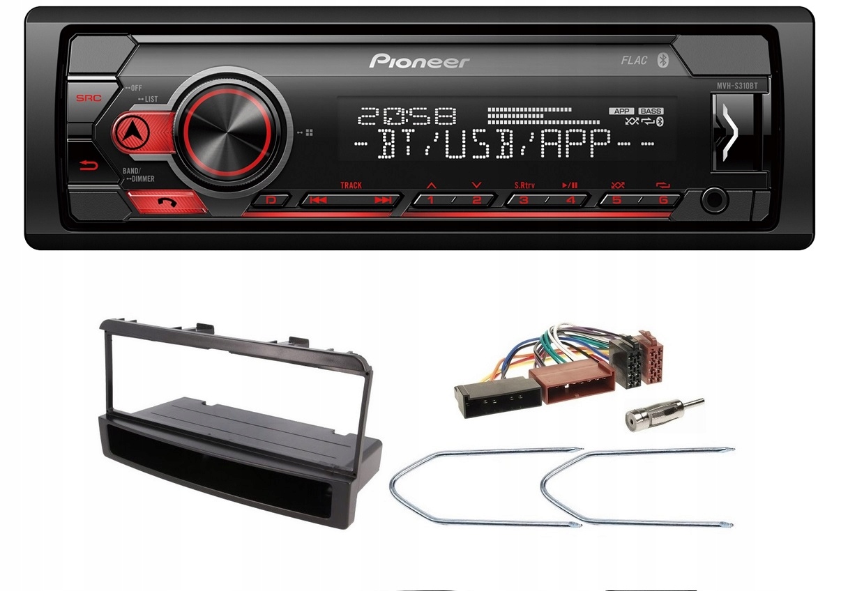 Pioneer MVH-S310BT pre Ford Mondeo, Focus, Fiesta