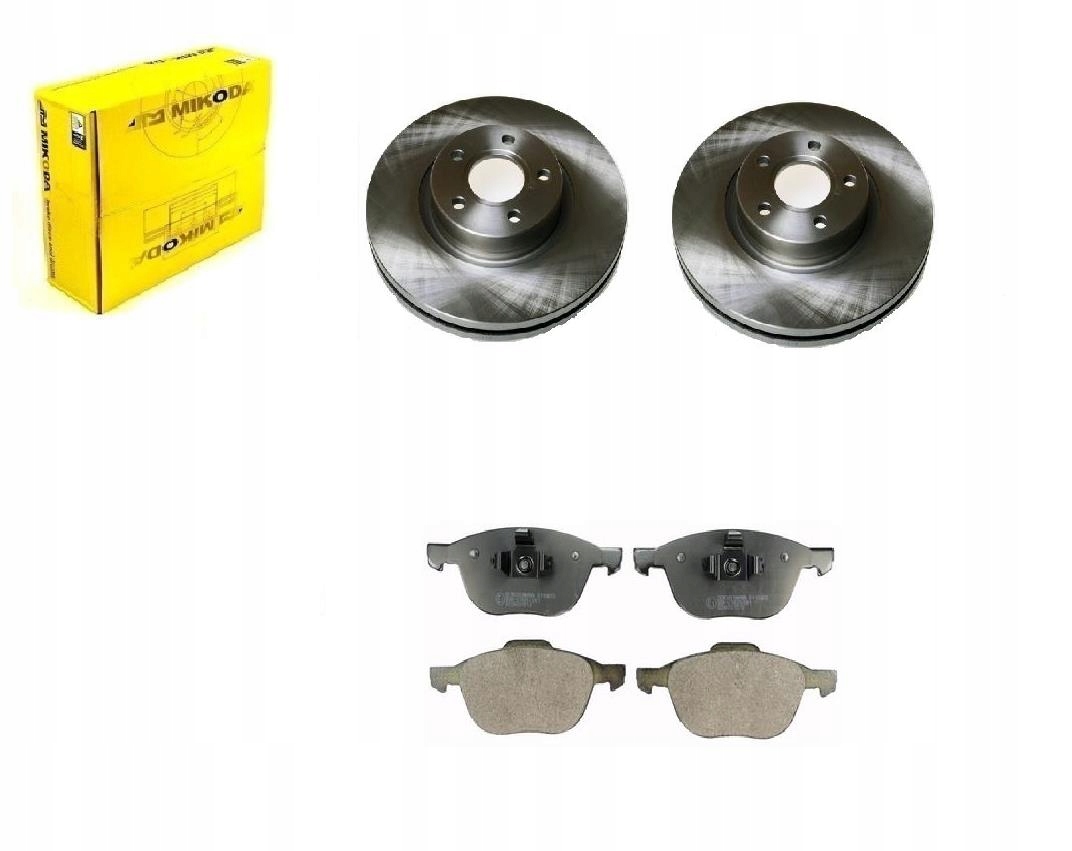 Kotouče Kostky Volvo C30 Přední Sada 300MM 16''