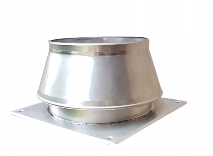 Nasada stożek komin system kominowy daszek fi 180