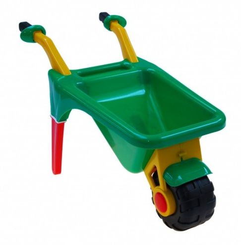 ZESTAW TACZKA DLA DZIECI + ZESTAW DO PIASKU + KONEWKA + ŁOPATKA + FOREMKI Marka Leszko