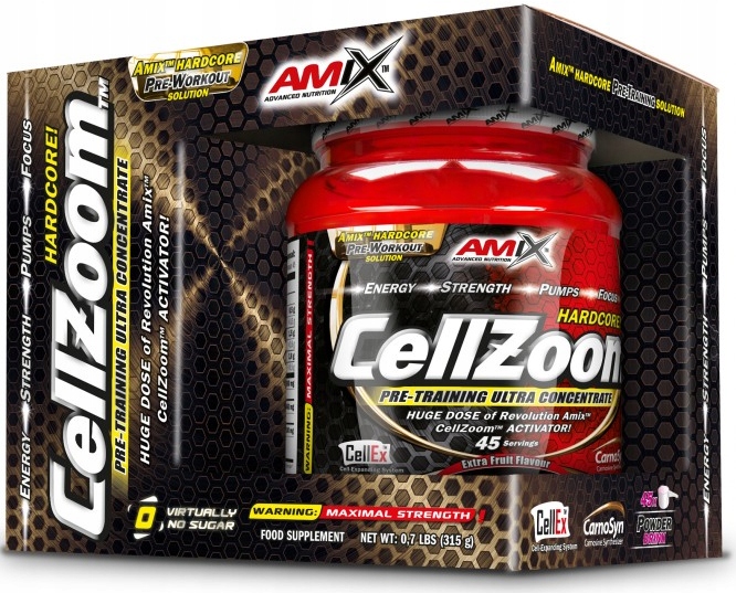 Amix CellZoom Hardcore 315g Ovocný Punč