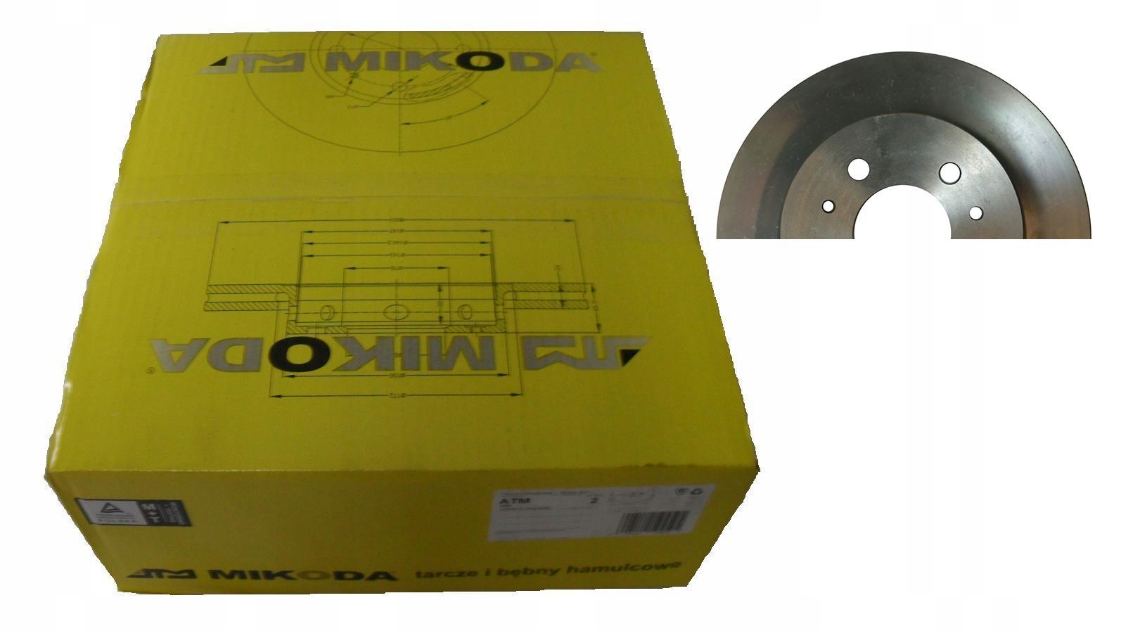 

Tarcze Mikoda 0758 Ford S-max Cj 15r- tył 302mm